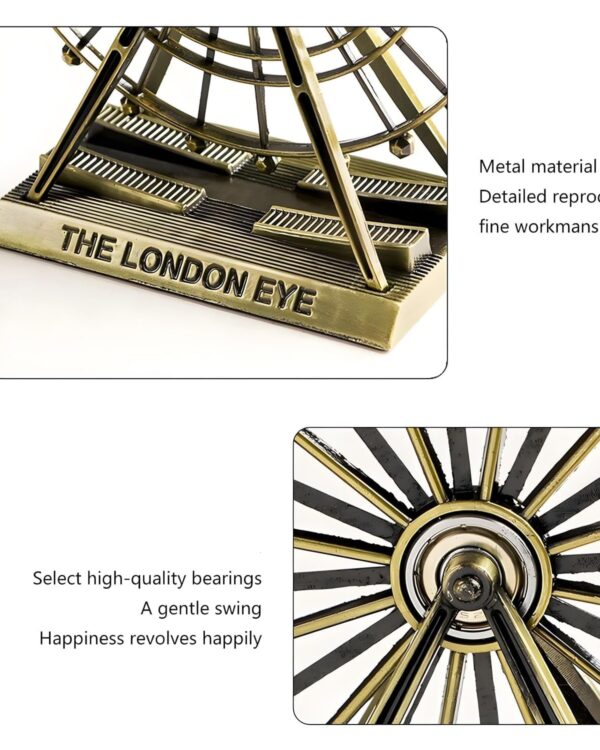 The London Eye Metal Ferris Wheel Model